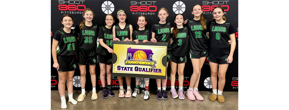 6th Grade Green 2024 Shoot 360 Winter Classic 2nd Place