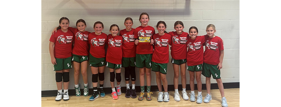 4th Grade Green 2024 Peters Christmas Classic Champs