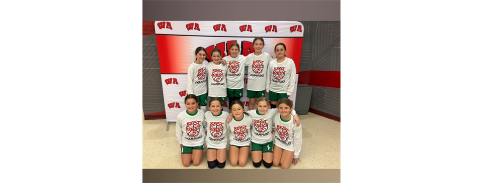 4th Grade Green 2025 Best of the West Champs